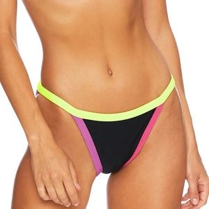 NWT Becca Bottom Black Lime Punch - L